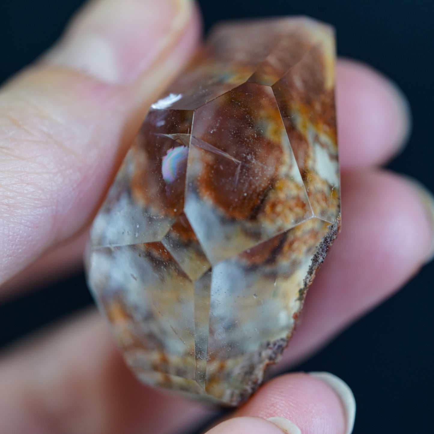 Autumnal Hues Garden Quartz Crystal Freeform