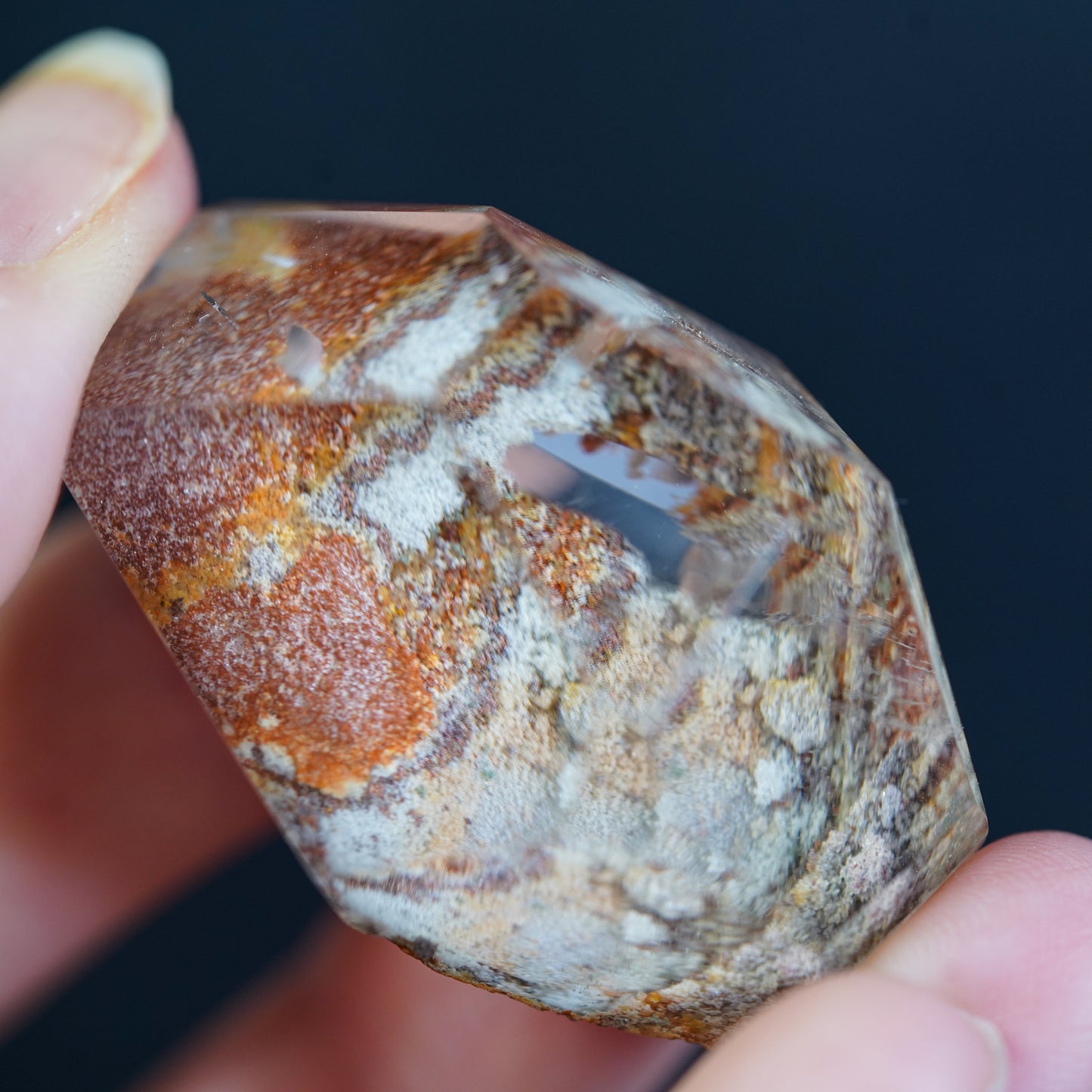 Autumnal Hues Garden Quartz Crystal Freeform