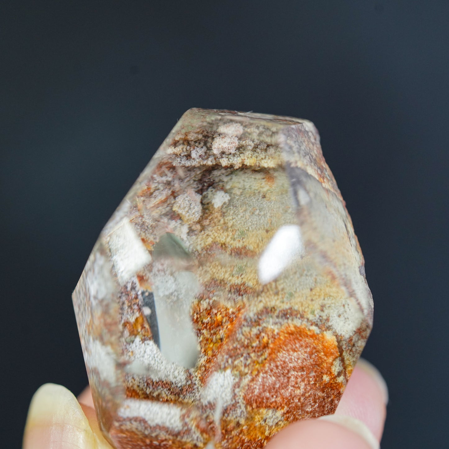 Autumnal Hues Garden Quartz Crystal Freeform