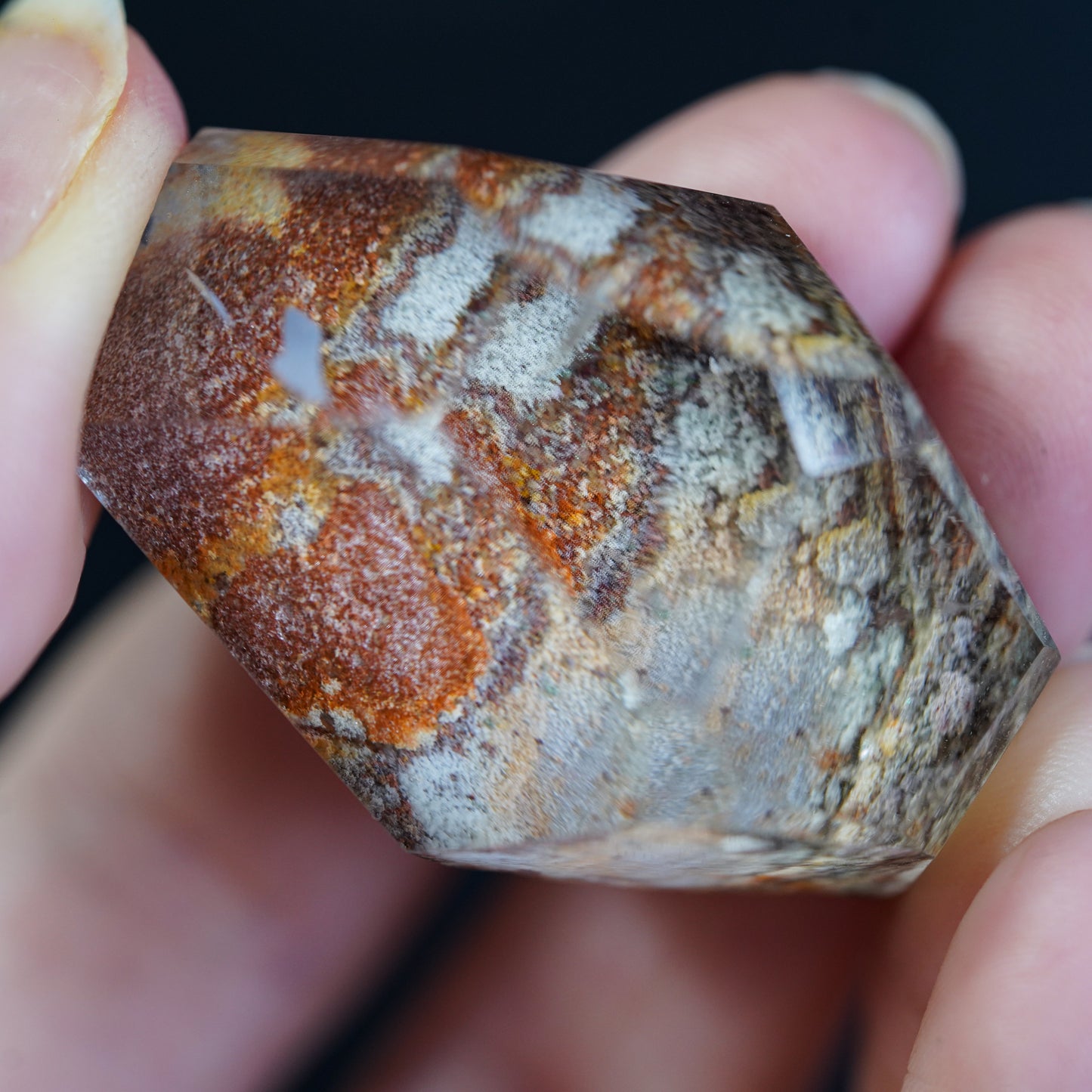 Autumnal Hues Garden Quartz Crystal Freeform