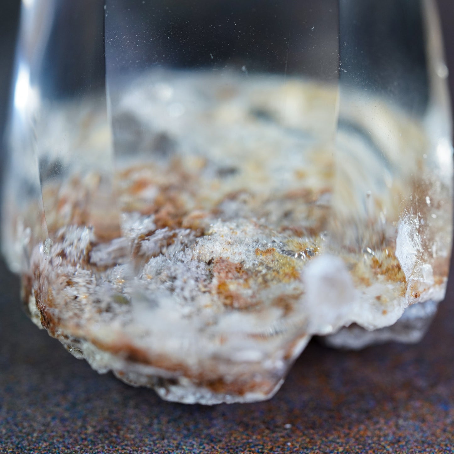 Lodolite Garden Quartz Macro Shot