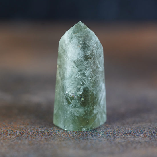 Prasiolite Crystal Tower - Embrace Peace and Growth
