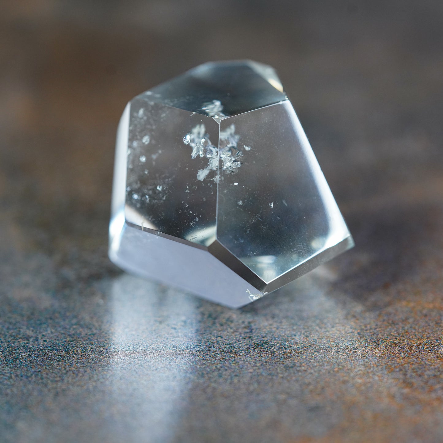 Luminous Clarity Clear Quartz Polished Point - A Beacon of Pure Light