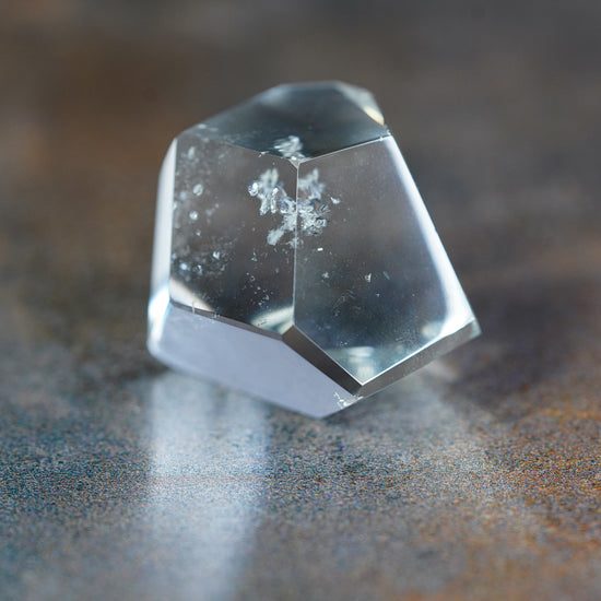 Luminous Clarity Clear Quartz Polished Point - A Beacon of Pure Light