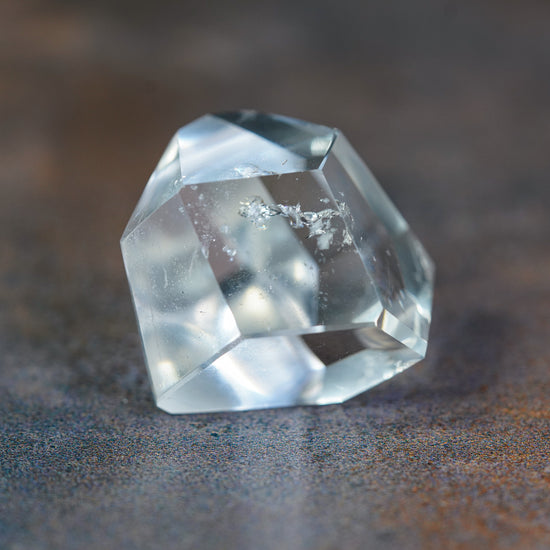 Luminous Clarity Clear Quartz Polished Point - A Beacon of Pure Light