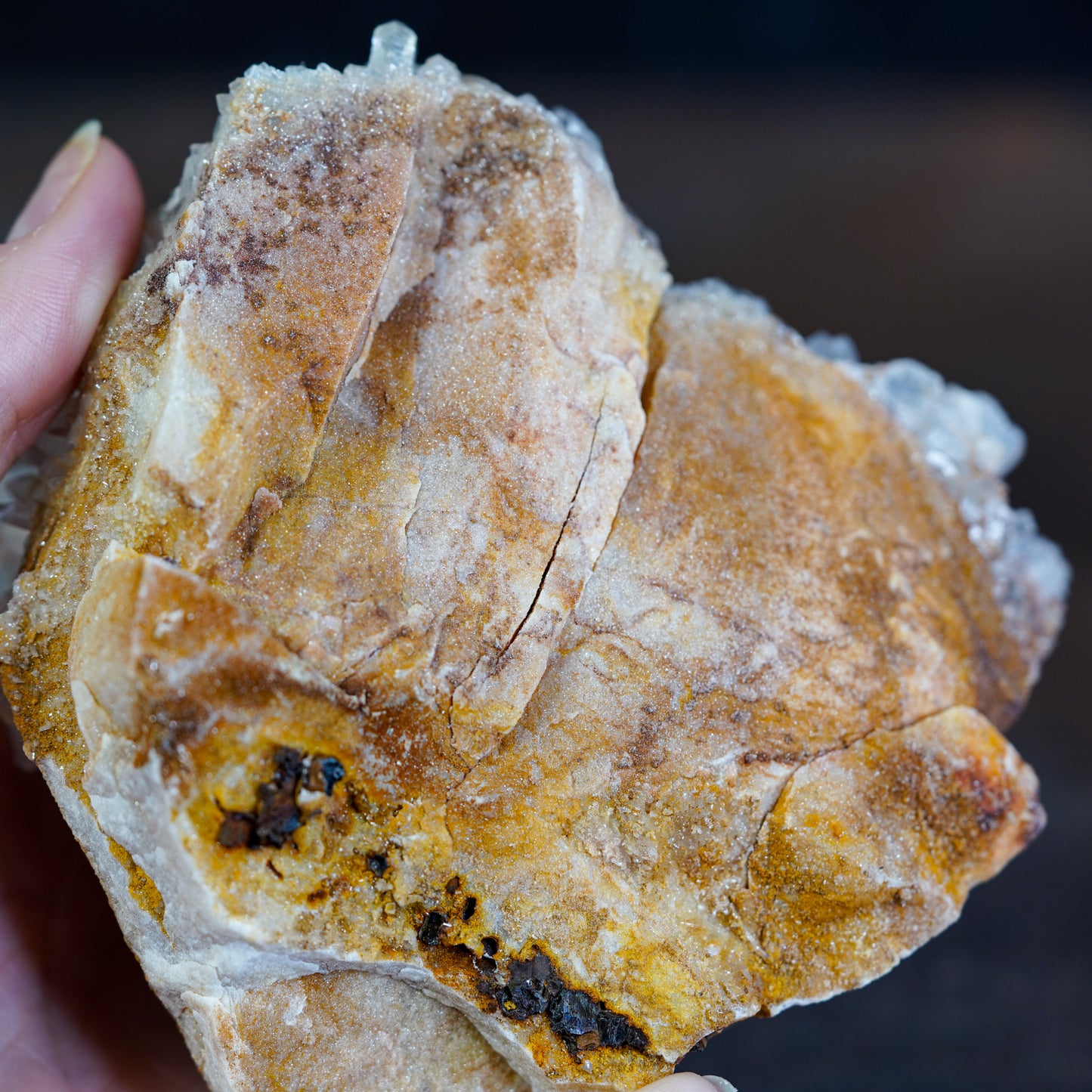 Himalayan Quartz Cluster Split - Majestic Mineral Landscape