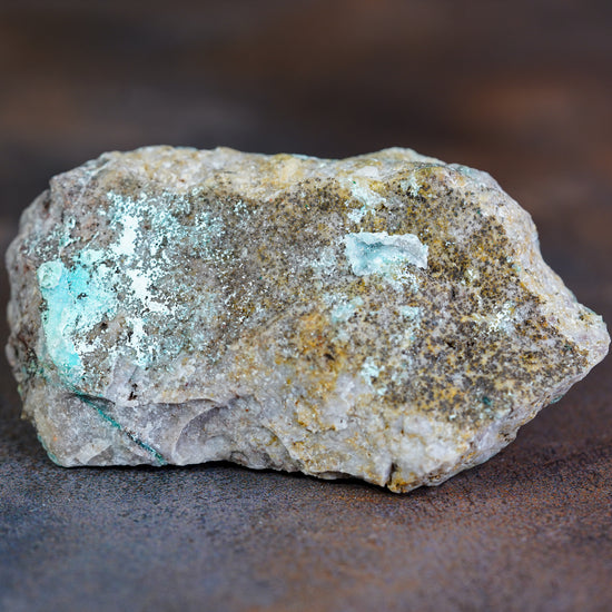 Raw Chrysocolla Druzy Gemstone - Natural Turquoise Textured Treasure