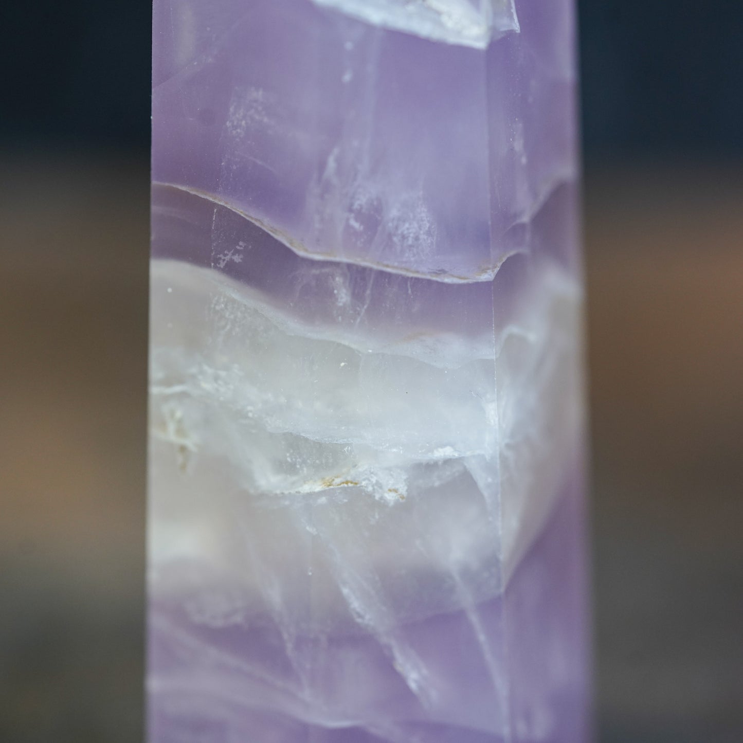 Lavender Yttrium Fluorite Tower