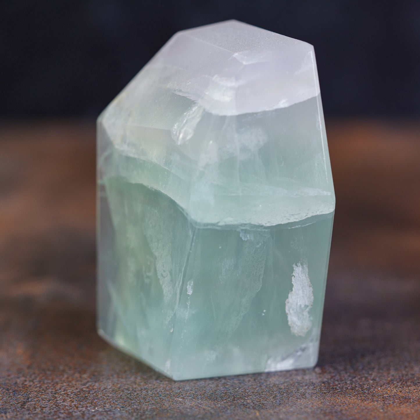 Majestic Emerald Mist Yttrium Fluorite Tower