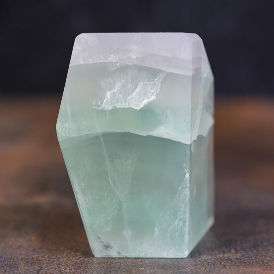 Majestic Emerald Mist Yttrium Fluorite Tower