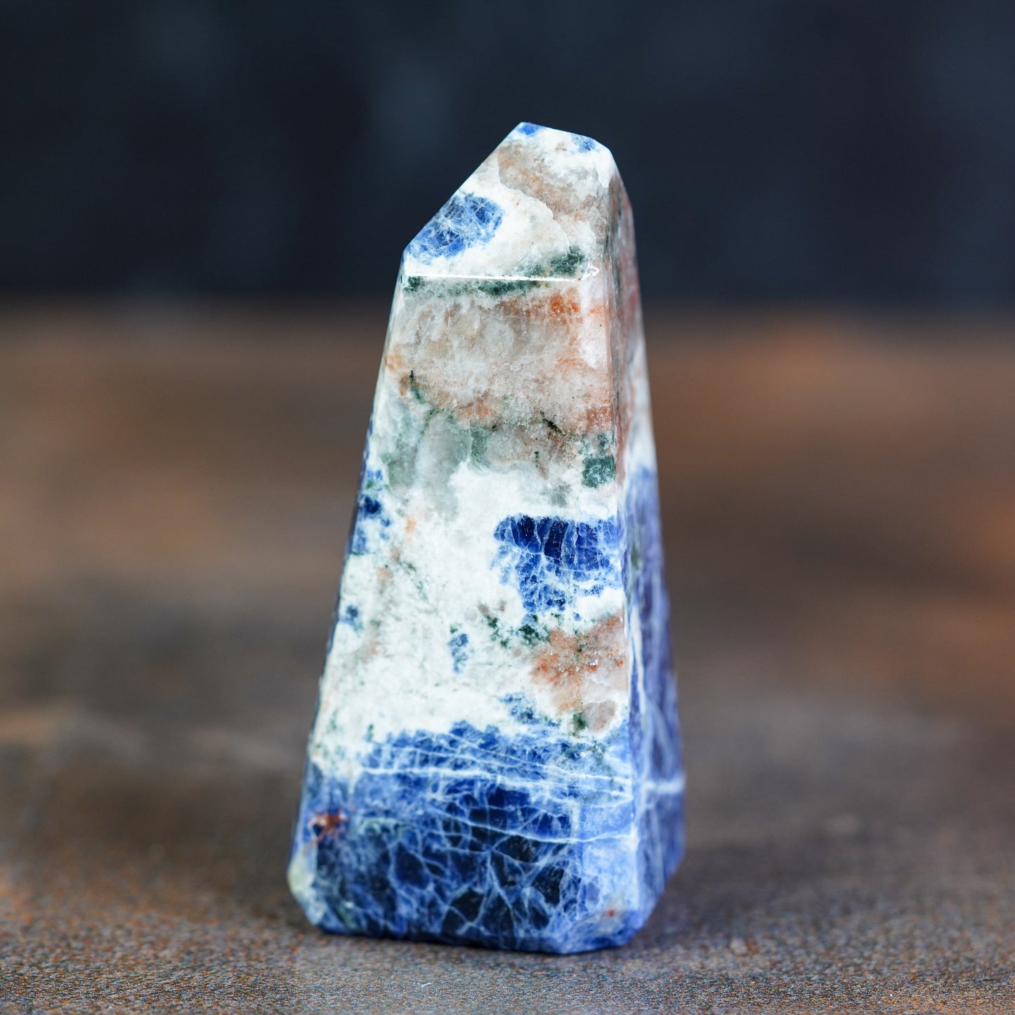 Sapphire Constellation Sodalite Freeform Tower