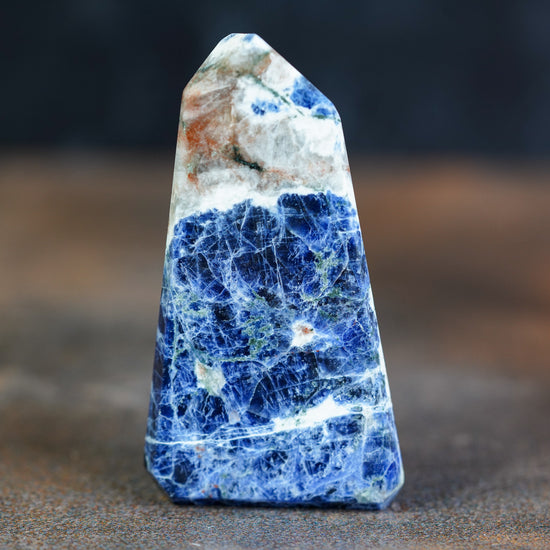 Sapphire Constellation Sodalite Freeform Tower