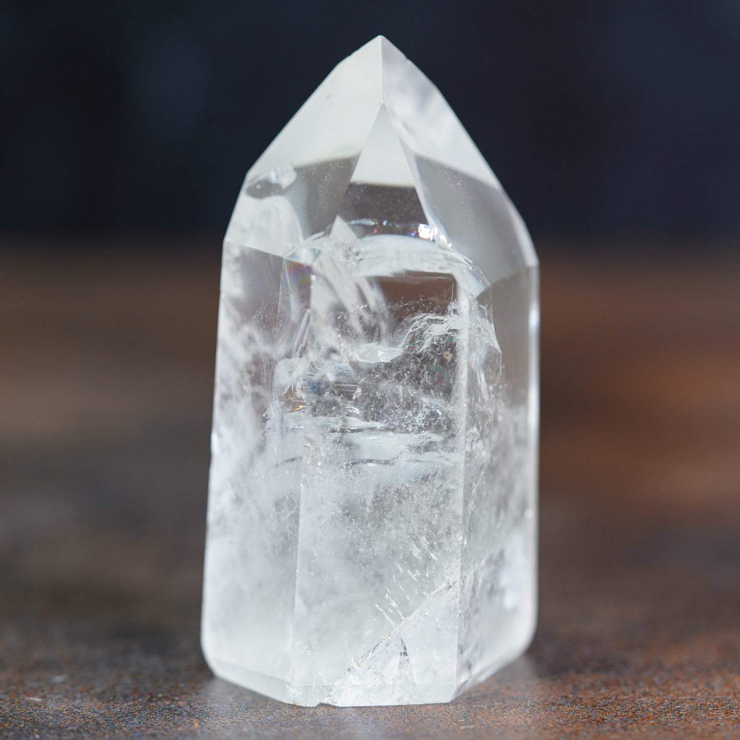 Luminous Prism Lemurian Quartz Point