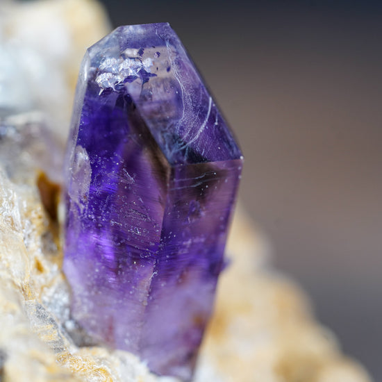 Sovereign Brandberg Amethyst on Matrix