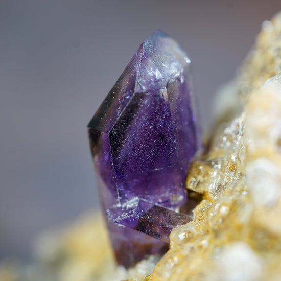 Sovereign Brandberg Amethyst on Matrix