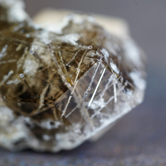 Smokey Rutilated Garden Quartz Crystal