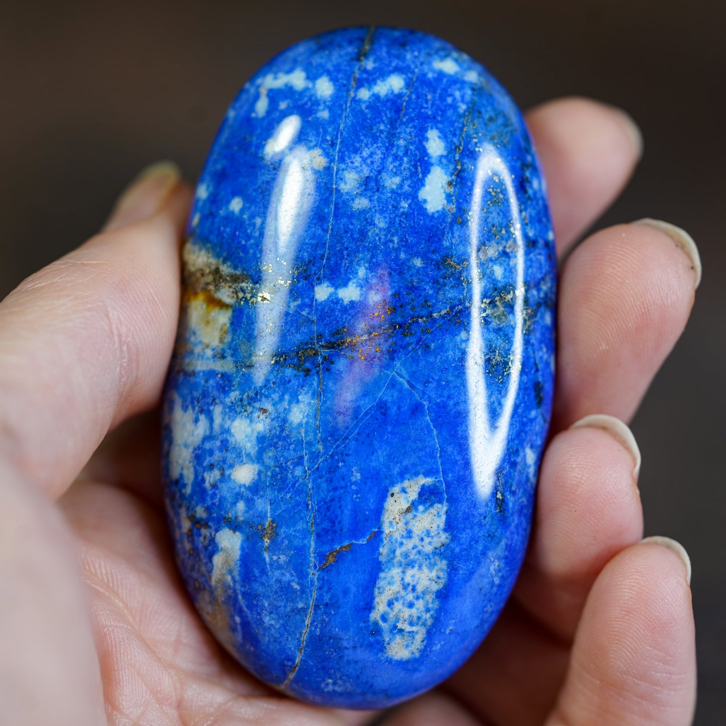 Sovereign Lapis Lazuli Palmstone Large