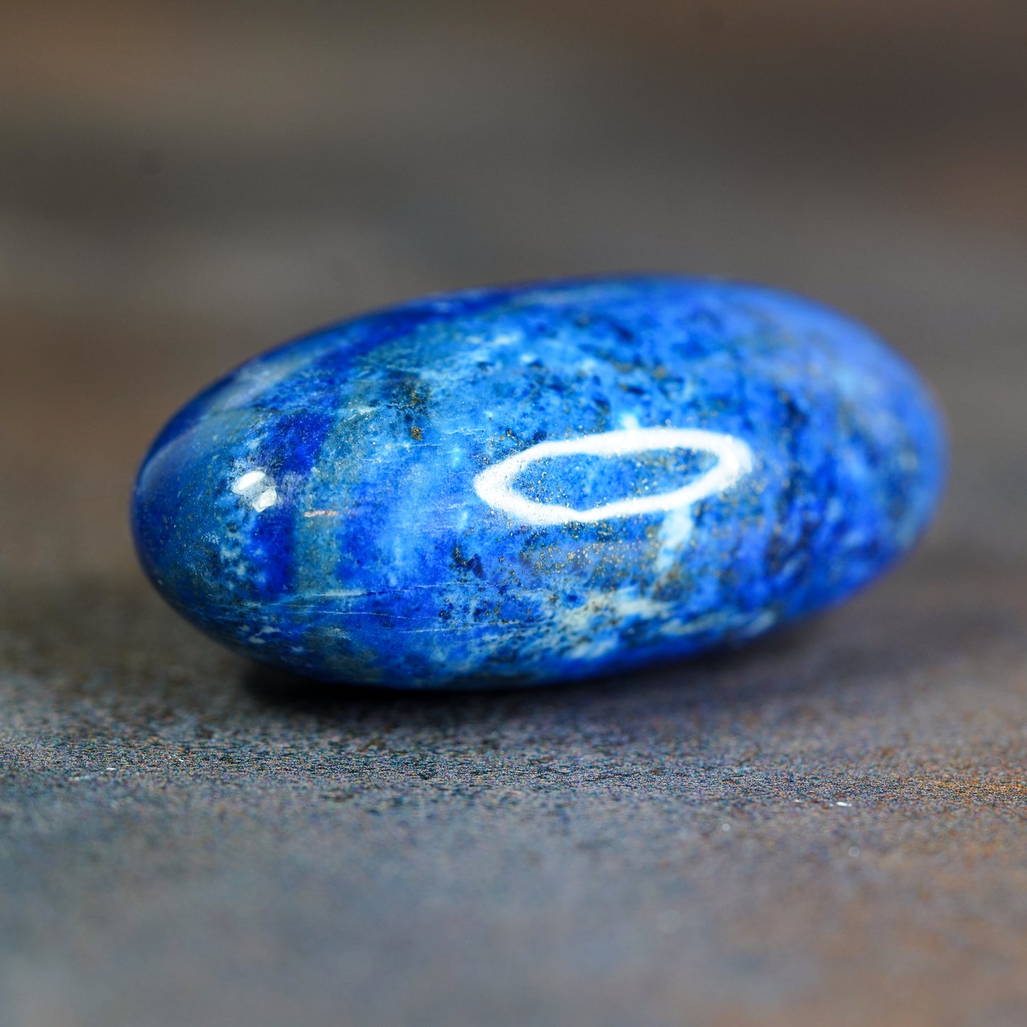 Deep Sapphire Lapis Lazuli Palmstone