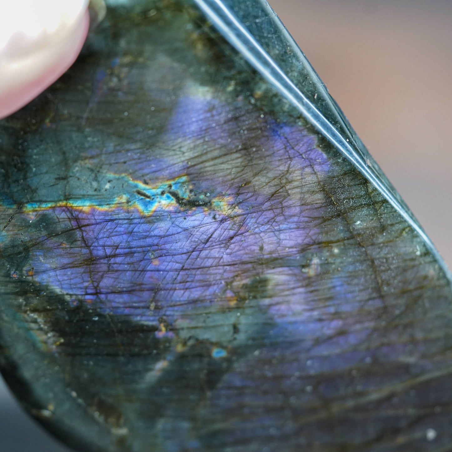 Majestic Peak Labradorite Mountain Freeform