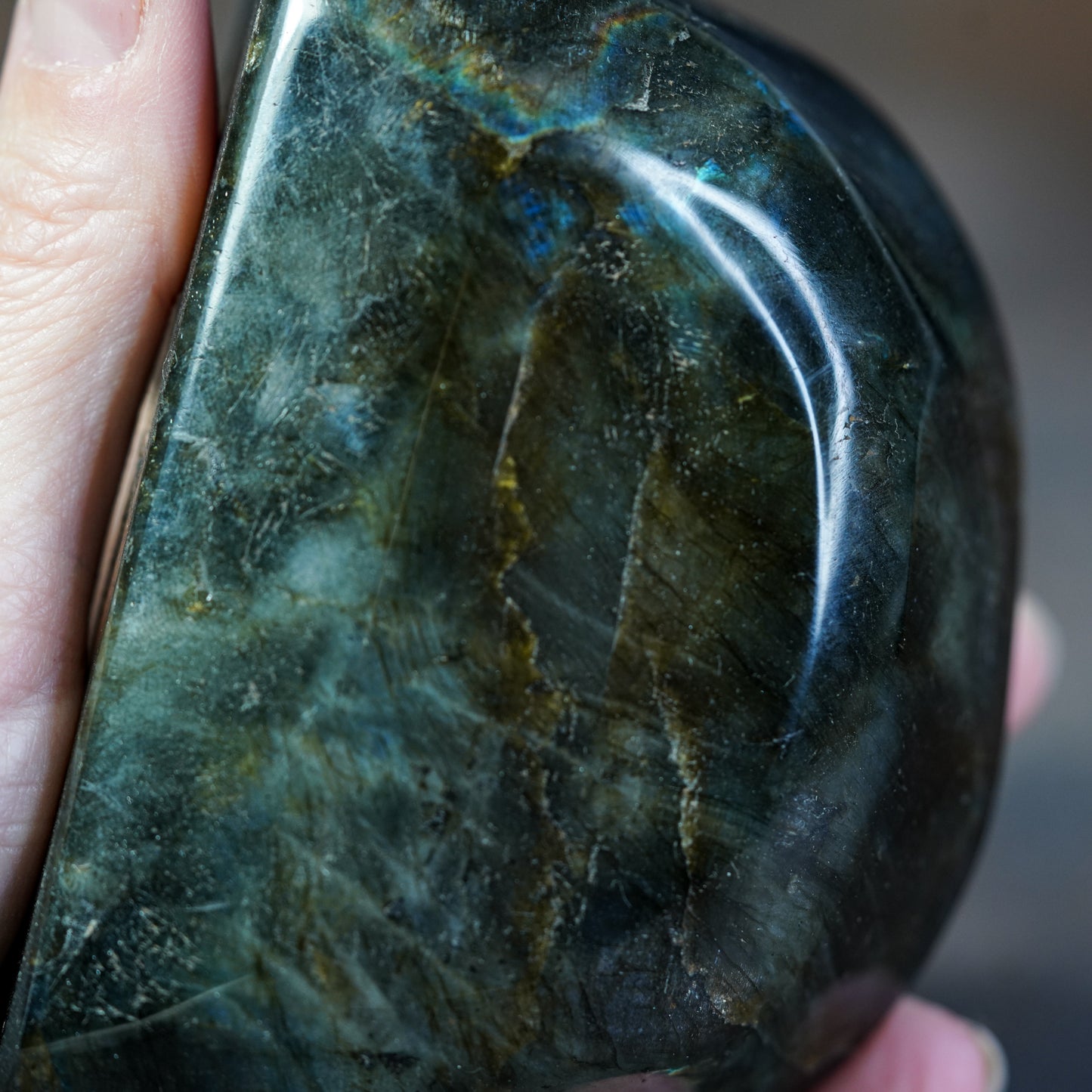 Majestic Peak Labradorite Mountain Freeform