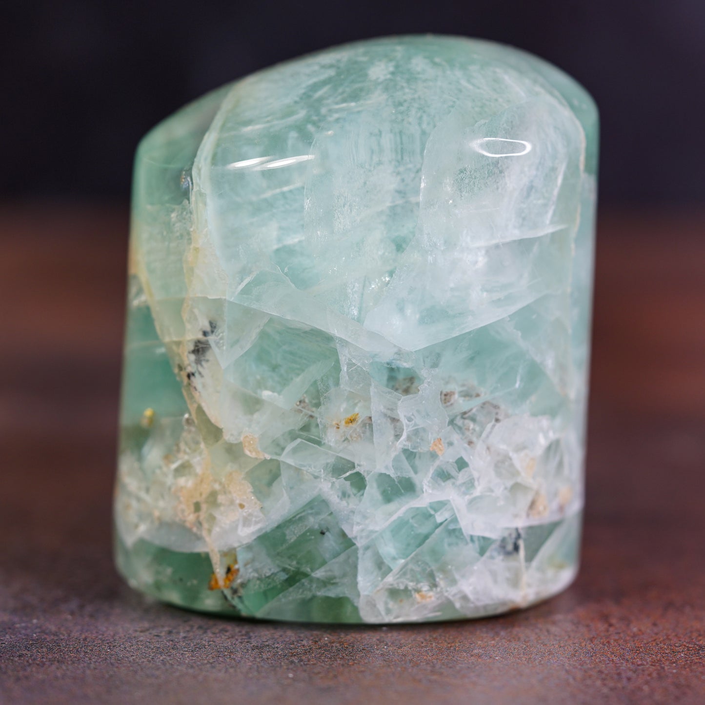 High Clarity Green Fluorite Freeform from Mexico