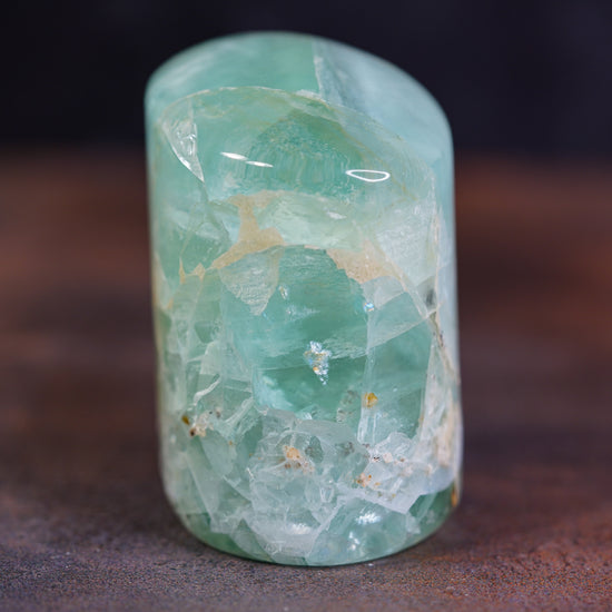 High Clarity Green Fluorite Freeform from Mexico
