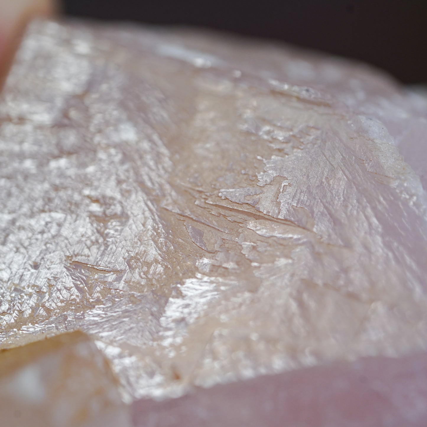 Rosy Depths Pink Calcite Chunk