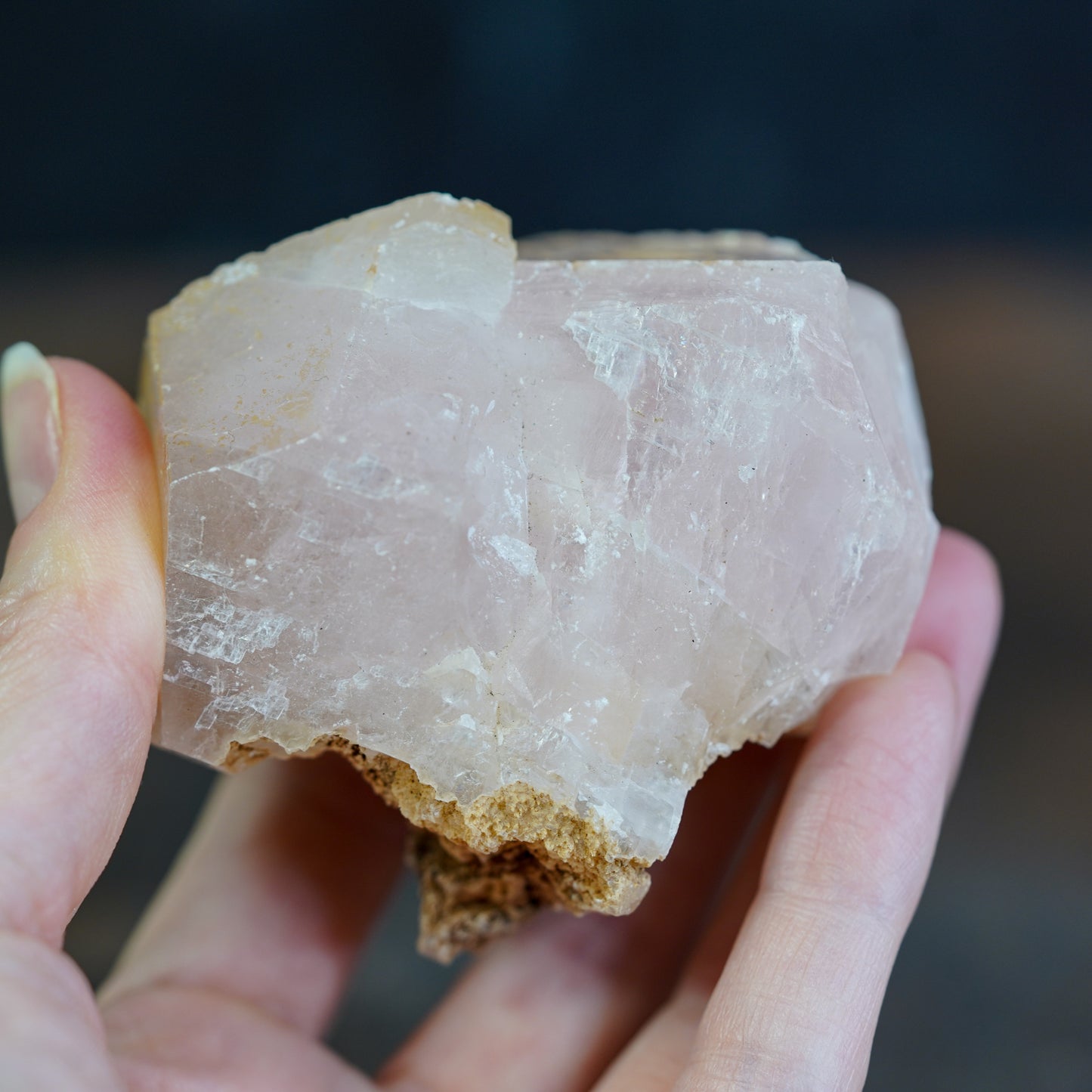 Rosy Depths Pink Calcite Chunk