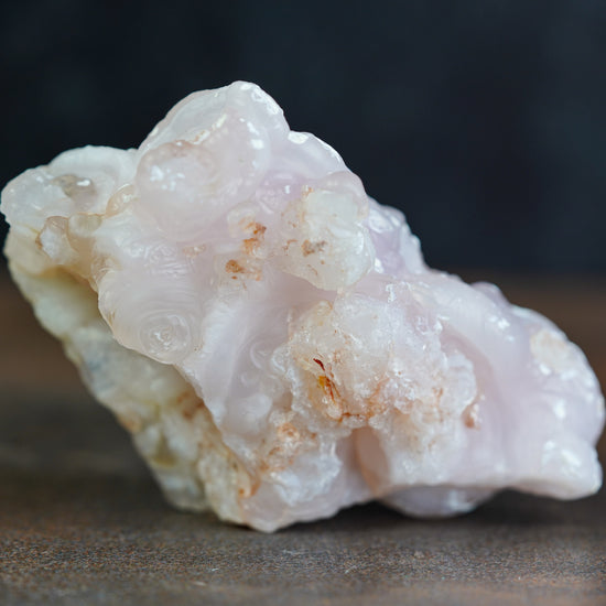 Raw Pink Chalcedony Cluster