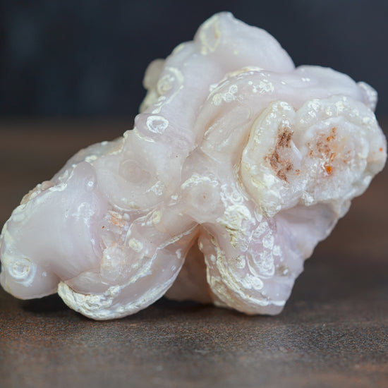 Raw Pink Chalcedony Cluster