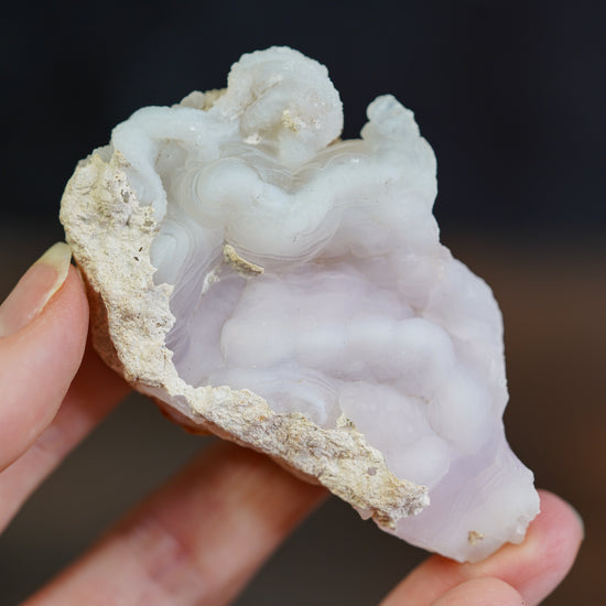 Raw Pink Chalcedony Specimen