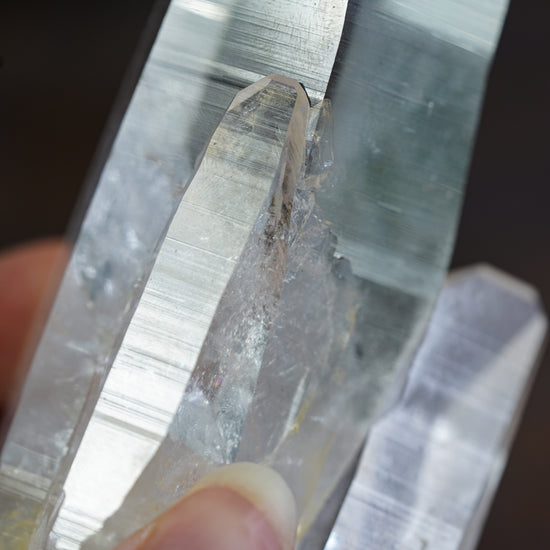 Harmony Twins Columbian Lemurian Crystal