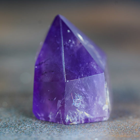 Lavender Light Small Amethyst Zenith Tower