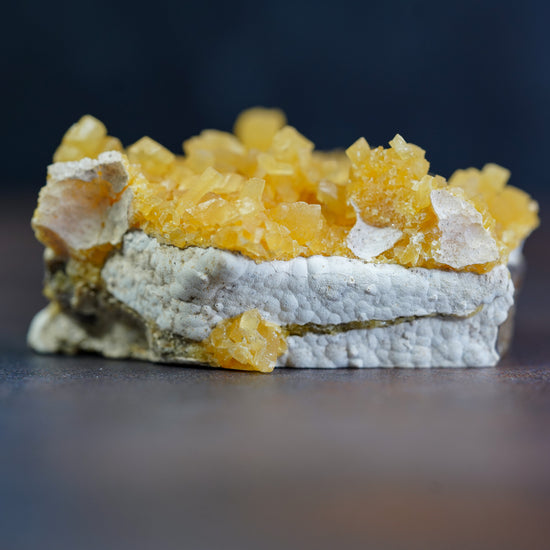 Golden Barite Crystal Cluster from South Dakota