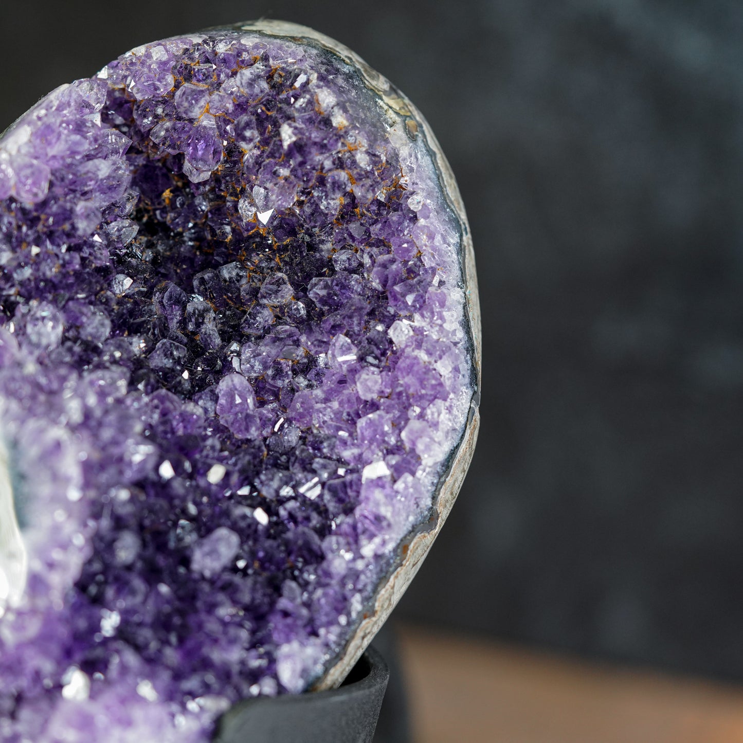 Uruguayan Amethyst Geode Collector's Piece