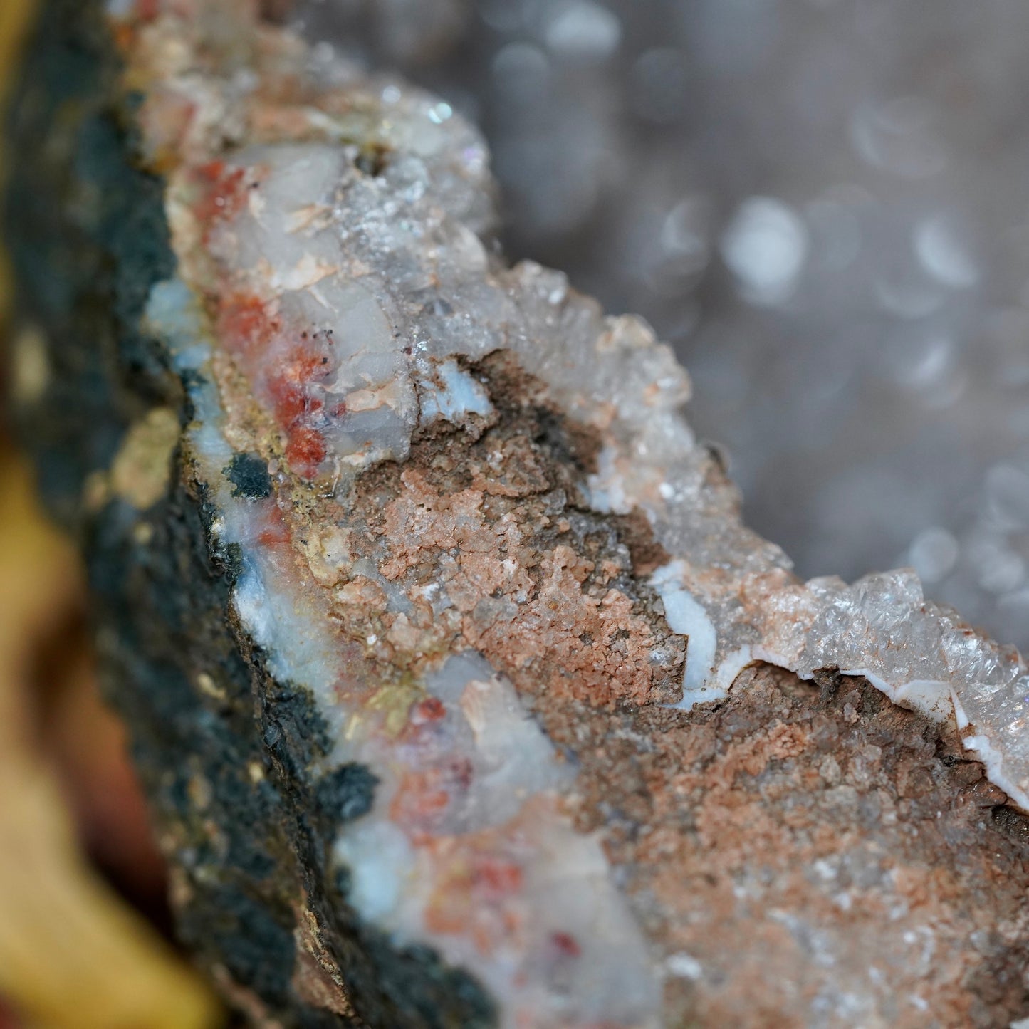 Druzy Morccan Amethyst Geode of Astral Amplification