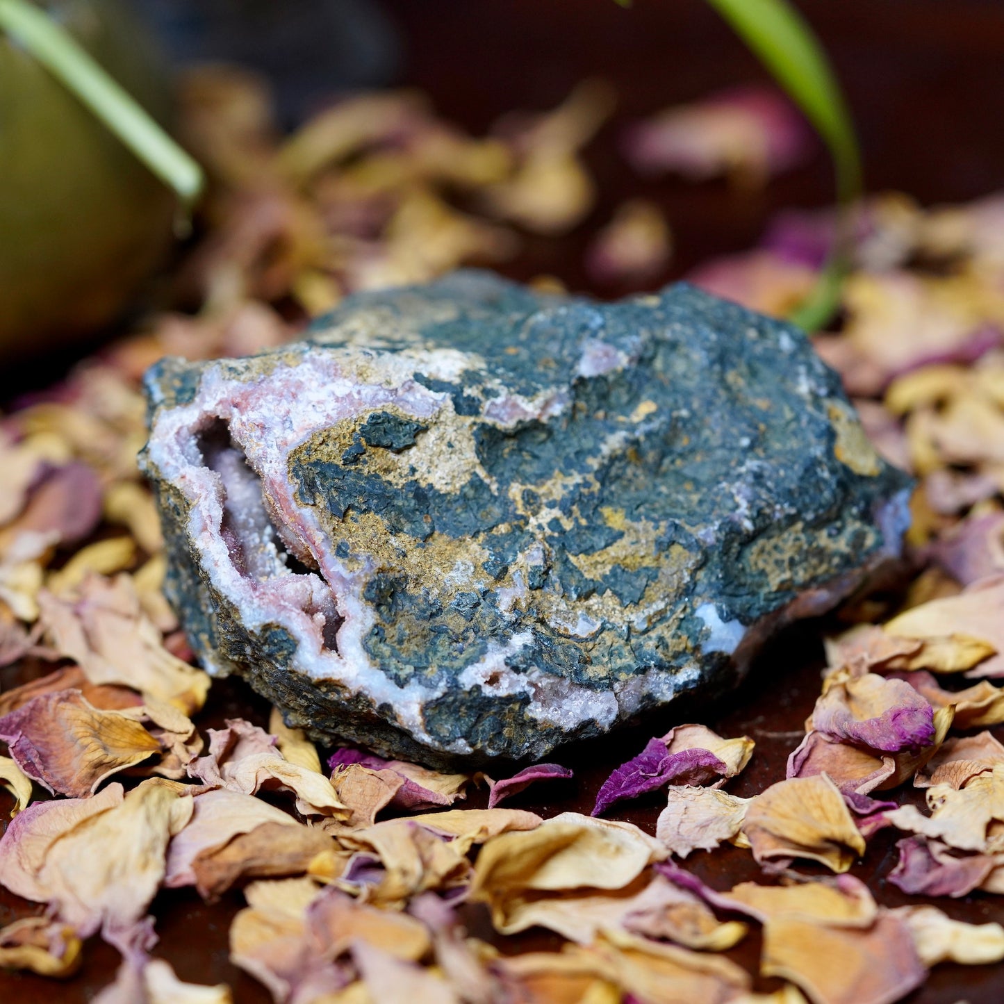 Druzy Moroccan Amethyst Geode of Mystical Quintessence