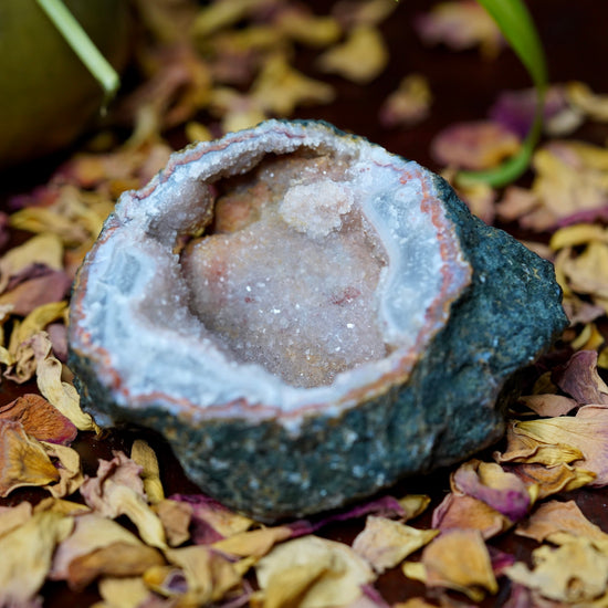 Druzy Moroccan Amethyst Geode of Mystical Quintessence